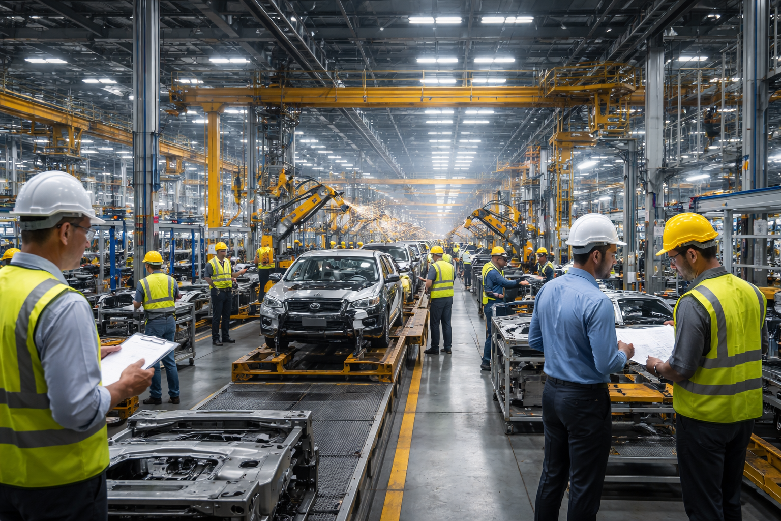 Modern Manufacturing Facility